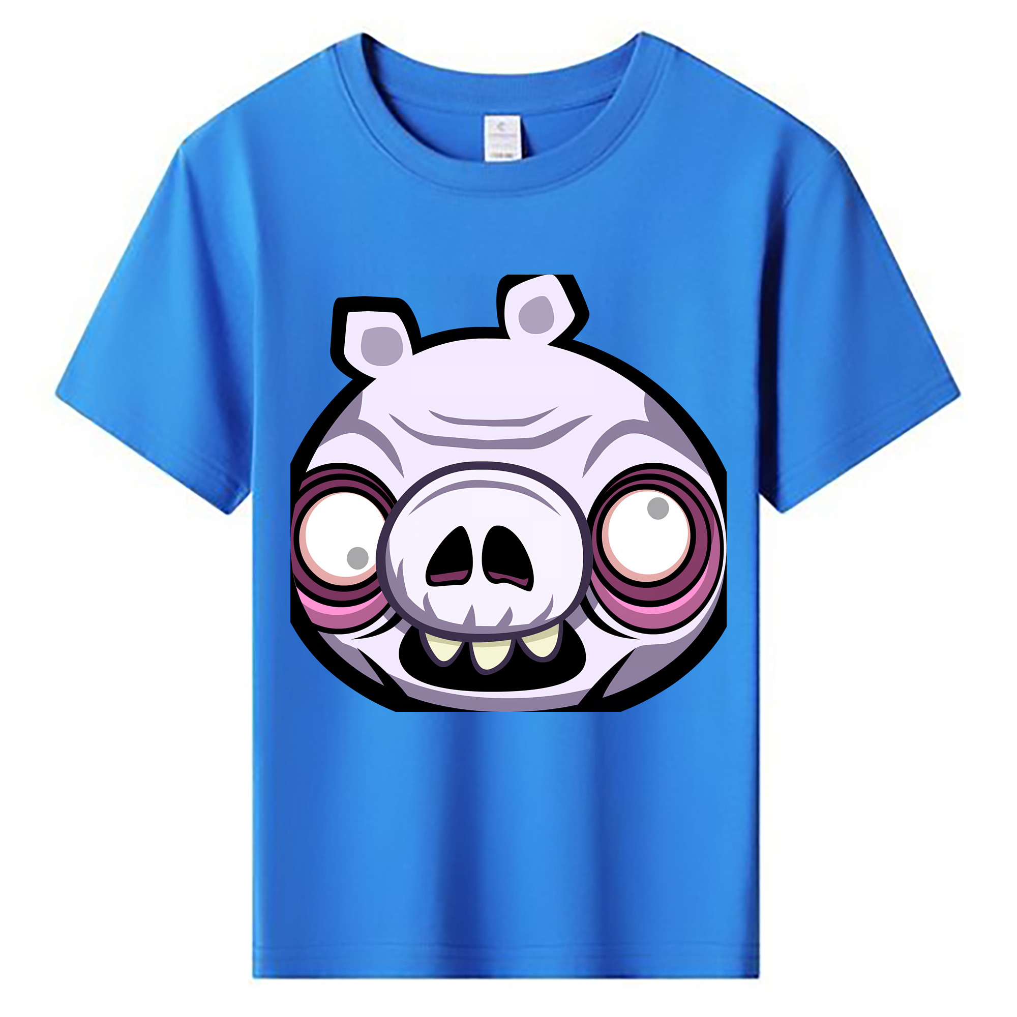 （画像用） Angry Birds アングリーバード 綿100％キッズTシャツ（フロントプリント）